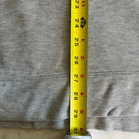 Vineyard Vines Quarter Half Zip Performance Pullover Sweater - Size Large, Gray - Picture 7 of 8